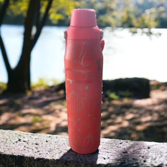 Personalized Stanley IceFlow Bottle: Laser Engraved Stainless Steel with Cap Hol - Picture 7 of 7